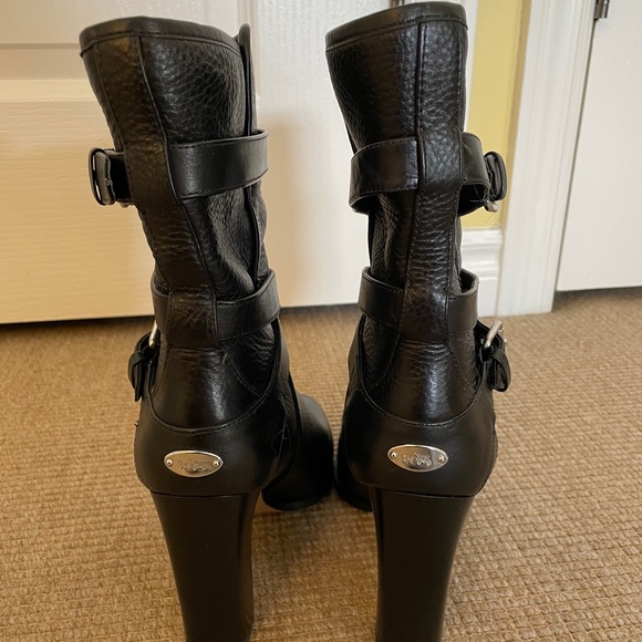 Real Leather Coach Boots - Picture 4 of 5